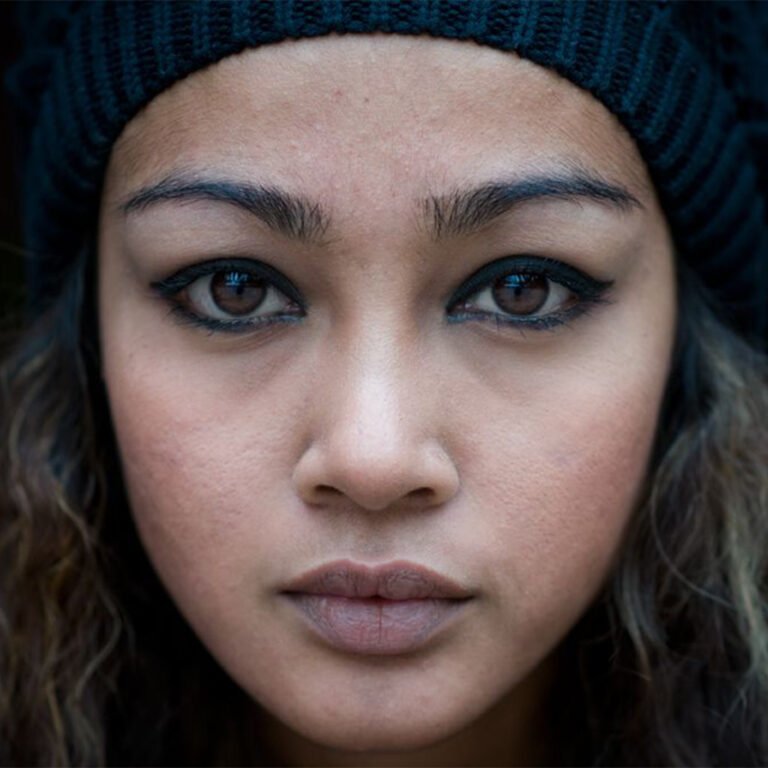 Beauty Retouching, before editing