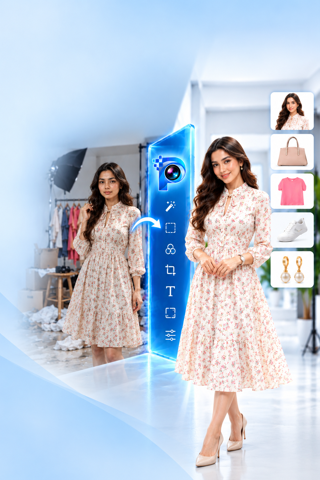 PICEDITION before and after image retouching